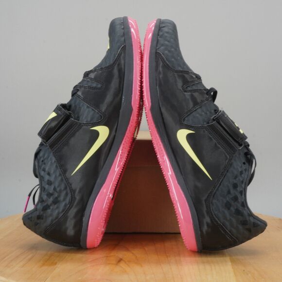 Mens 5 / Womens 6.5 - Nike High Jump Elite Shoes Track Cleats Lemon‎ Twist Pink main image 4